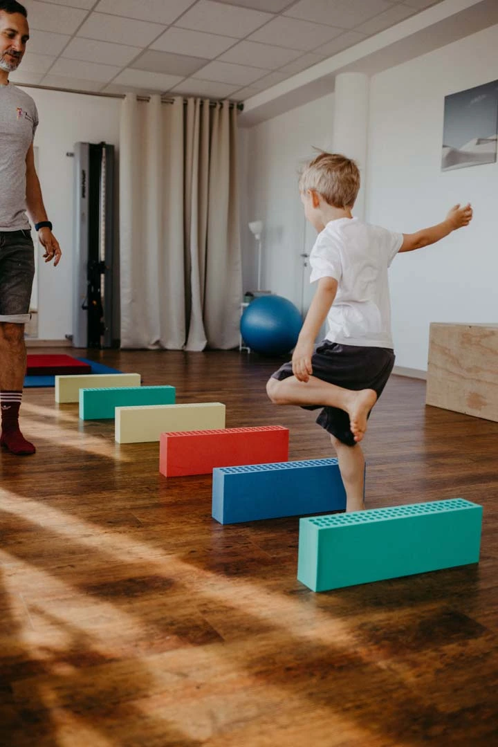 Bild einer pediatrischen Physiotherapie-Einheit